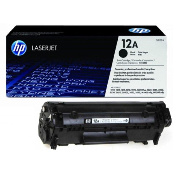 HP TONER 12A BLACK