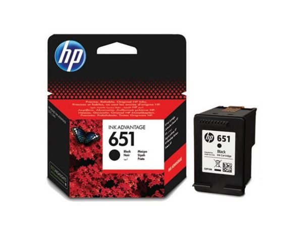 HP INK CARTRIDGE 651 BLACK