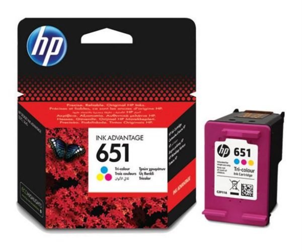 HP INK CARTRIDGE 651 COLOR