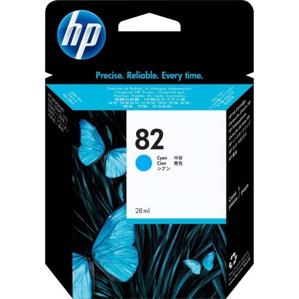 HP INK CARTRIDGE 82 CYAN