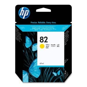 HP INK CARTRIDGE 82 YELLOW