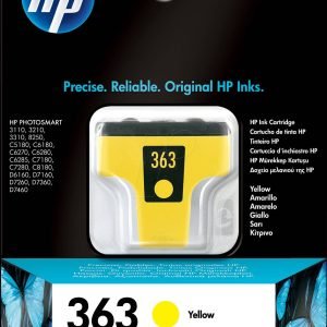 HP INK CARTRIDGE 363 YELLOW