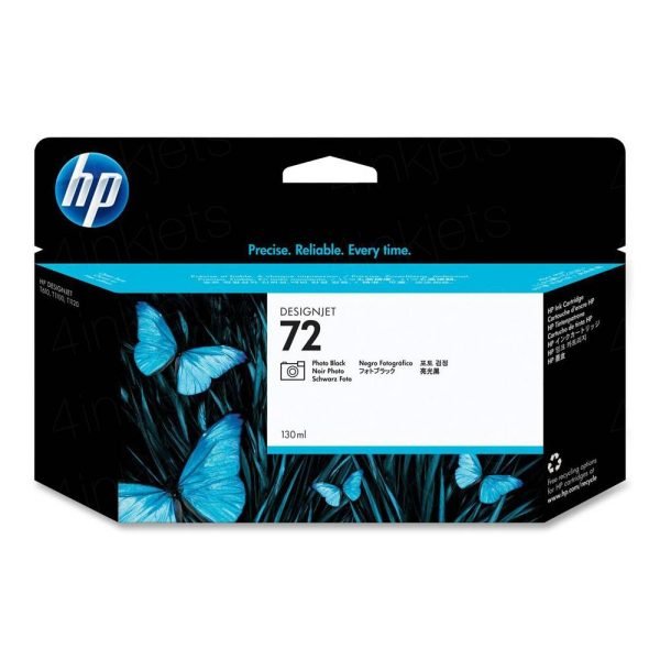 HP INK CARTRIDGE 72 PHOTO BLACK