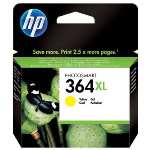 HP INK CARTRIDGE 364XL YELLOW
