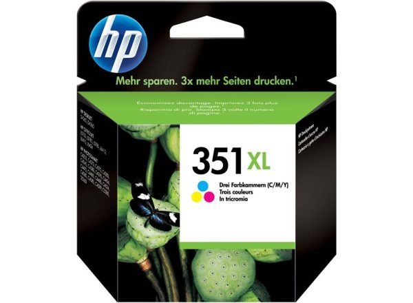 HP INK CARTRIDGE 351XL COLOUR