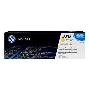 HP TONER 304A YELLOW