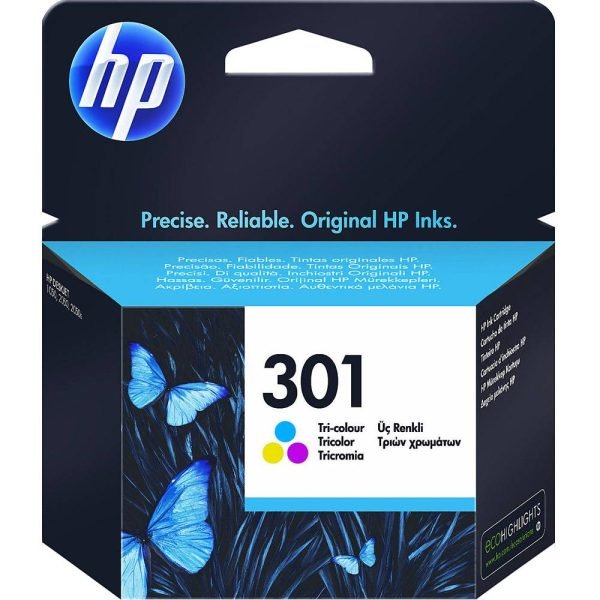 HP INK CARTRIDGE 301 COLOUR