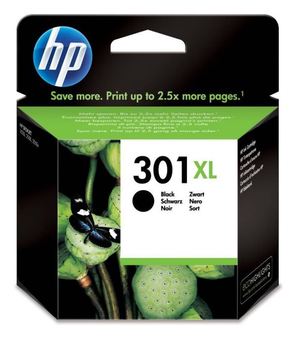 HP INK CARTRIDGE 301XL BLACK
