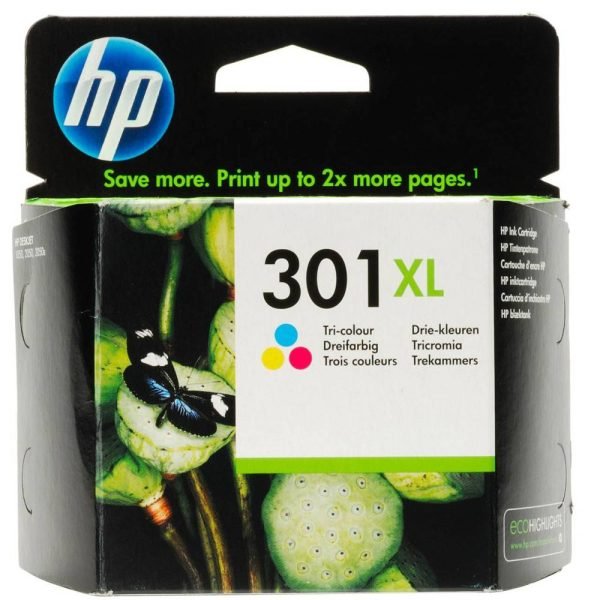HP INK CARTRIDGE 301XL COLOUR