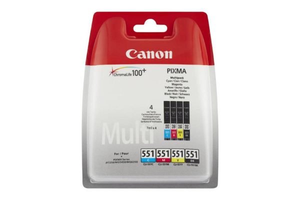 CANON INK CARTRIDGE 551 MULTIPACK