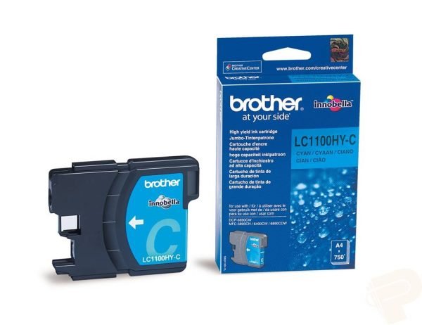 BROTHER INK CARTRIDGE LC1100HY CYAN