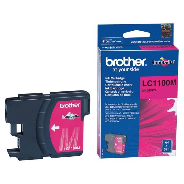 BROTHER INK CARTRIDGE LC1100HY MAGENTA