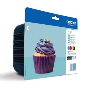 BROTHER INK CARTRIDGE LC123 MULTIPACK