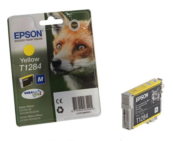 EPSON INK CARTRIDGE T1284 YELLOW