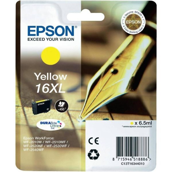 EPSON INK CARTRIDGE 16XL YELLOW