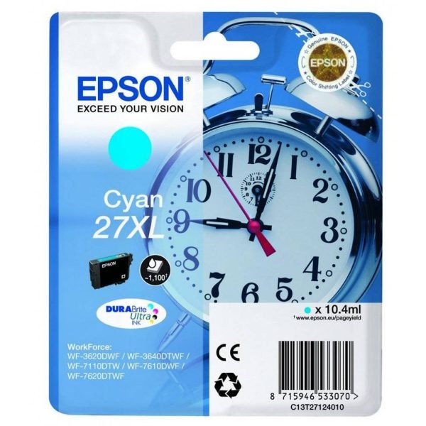 EPSON INK CARTRIDGE T2712XL CYAN