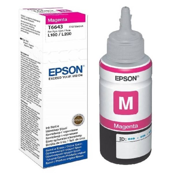 EPSON INK CARTRIDGE T6643 MAGENTA