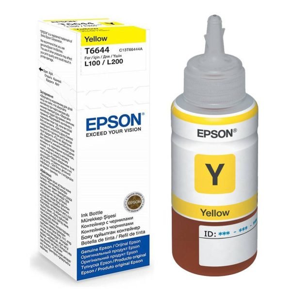 EPSON INK CARTRIDGE T6644 YELLOW