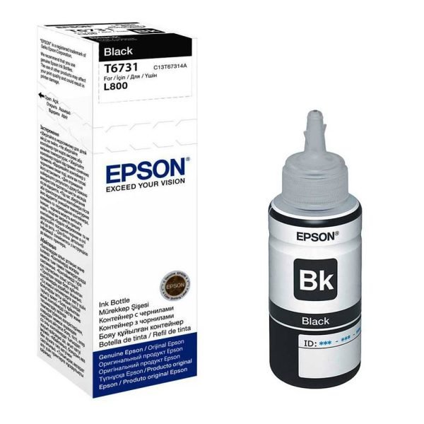 EPSON INK BOTTLE BLACK T6731