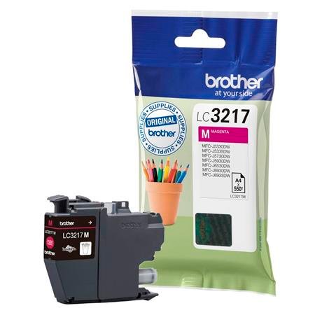 BROTHER INK CARTRIDGE LC3217 MAGENTA