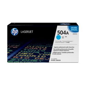 HP TONER 504A CYAN