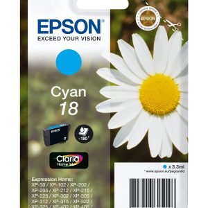 EPSON INK CARTRIDGE 18 CYAN