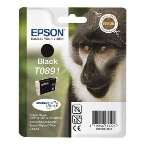 EPSON INK CARTRIDGE T0891 BLACK