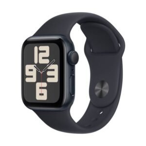 Apple Watch SE GPS 44mm Midnight Aluminium Case with Midnight Sport Band - S/M