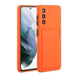 Samsung Galaxy A15 Card Slot Phone Case Orange