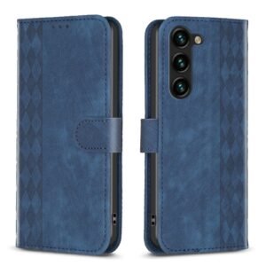 Samsung Galaxy S25 5G Flip Leather Phone Case Blue