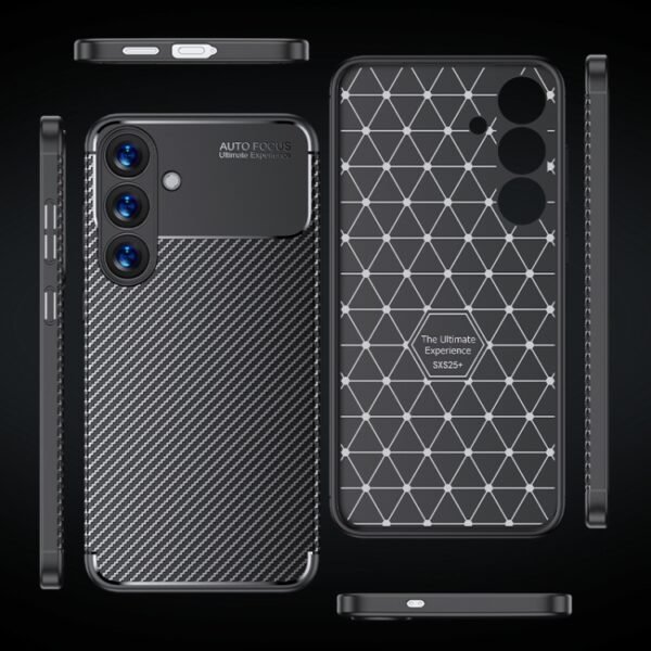 Samsung Galaxy S25+ 5G Carbon Phone Case Black