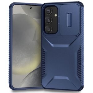 Samsung Galaxy S25+ 5G / S24+ 5G Sliding Camshield Phone Case Blue
