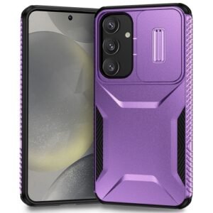 Samsung Galaxy S25+ 5G / S24+ 5G Sliding Camshield Phone Case Purple