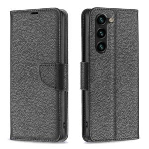 Samsung Galaxy S25+ 5G Flip Leather Phone Case Black