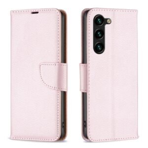 Samsung Galaxy S25+ 5G Flip Leather Phone Case Rose Gold