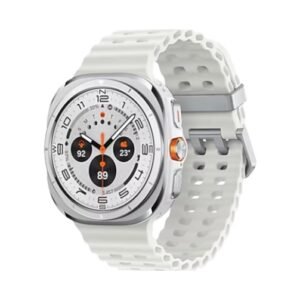 Samsung Galaxy Watch Ultra (L705 2024) LTE 47mm 32GB (2GB Ram) Titanium White Case με White Band EU