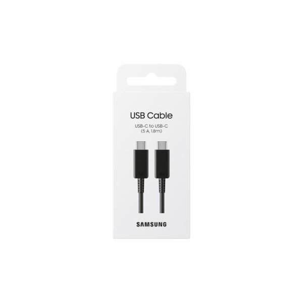 Samsung USB 2.0 Cable USB-C male - USB-C 100W Black 1.8m