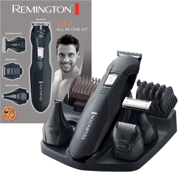 Remington Edge Set Rechargeable Hair Clipper Black PG6030