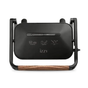 IZZY Sandwich Maker Panini Wooden Black