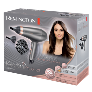 Remington Keratin Protect Professional Hair Dryer with Diffuser 2200W