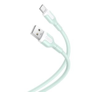XO cable NB212 USB - USB-C 1,0 m 2,1A Green