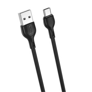 XO Cable USB - USB-C 1,0m 2.1A Black