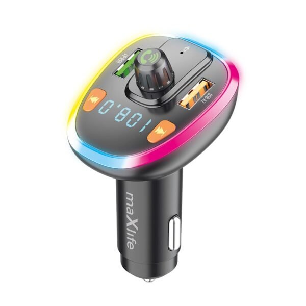Maxlife FM transmitter Bluetooth MXFT-03 black - Image 4