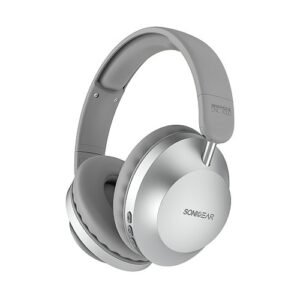 SonicGear Headphones Bluetooth AIRPHONE DNC3000 Platinum Silver