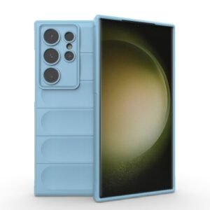Samsung Galaxy S24 Ultra 5G Magic Shield Phone Case Light Blue