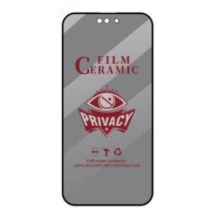 iPhone 13 Pro Max / iPhone 14 Plus Full Coverage HD Privacy Ceramic Film