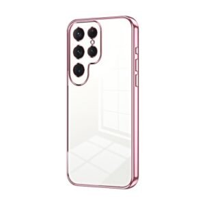 Samsung Galaxy S23 Ultra 5G Phone Case Transparent Pink