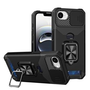 iPhone 16e Camera Shield Cover Phone Case Black