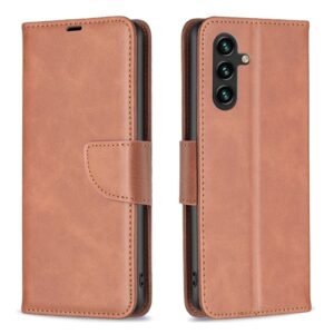 Samsung Galaxy A16 5G Flip Leather Phone Case Brown