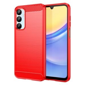 Samsung Galaxy A56 5G Carbon Phone Case Red